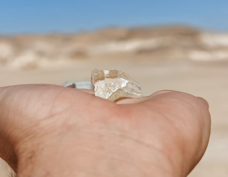 Montaña de Cristal en Egipto